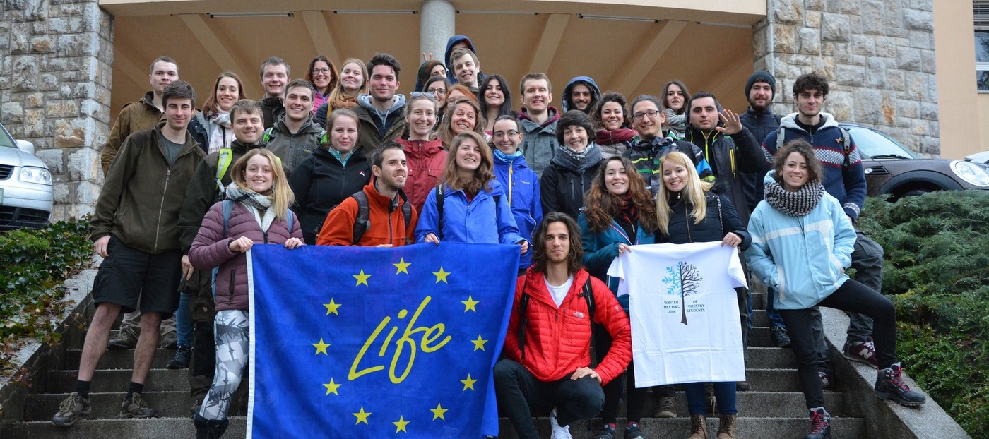 Mednarodna skupina študentov spozna LIFE ClimatePath2050
