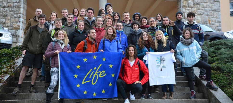 Mednarodna skupina študentov spozna LIFE ClimatePath2050