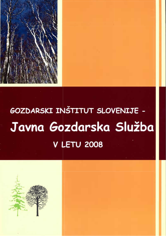 Javna gozdarska služba 2008