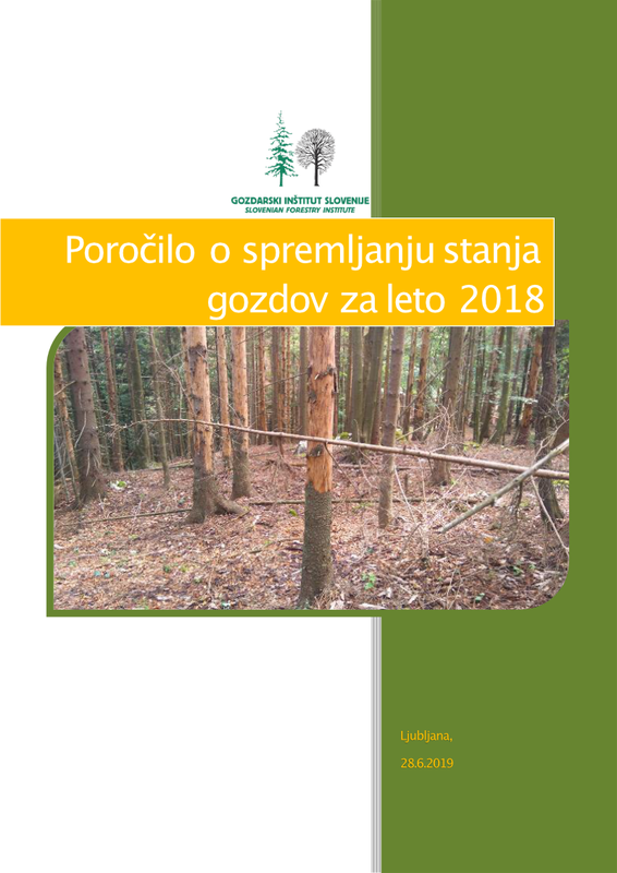 Poročilo o spremljanju stanja gozdov 2018