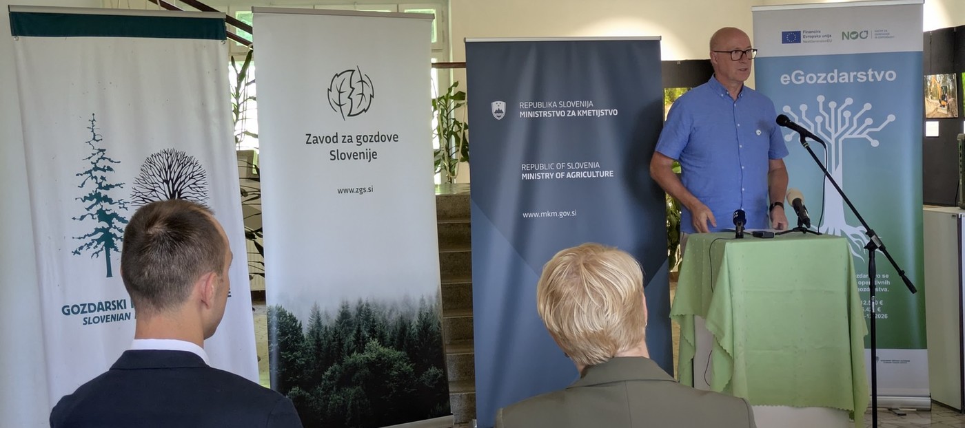 Zaključek projekta eGozdarstvo - prof. dr. Tomislav Levanič, namestnik direktorice Gozdarskega inštituta Slovenije
