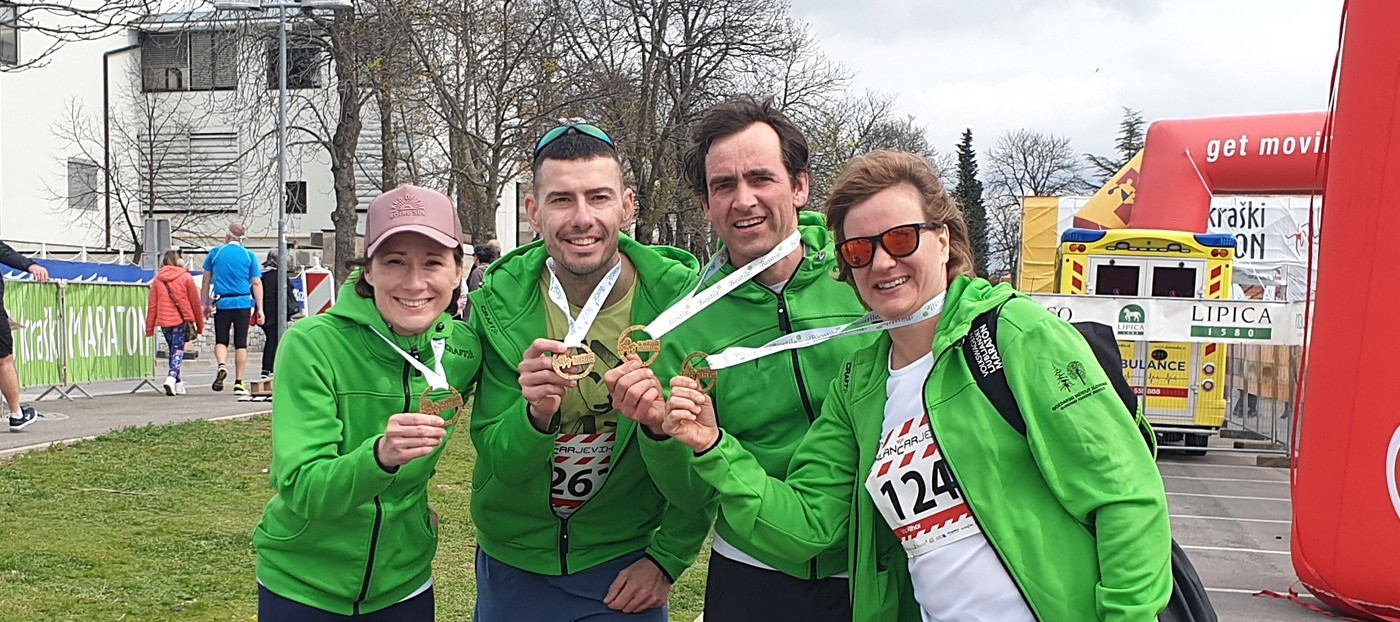Udeležili smo se 21. Malega kraškega maratona