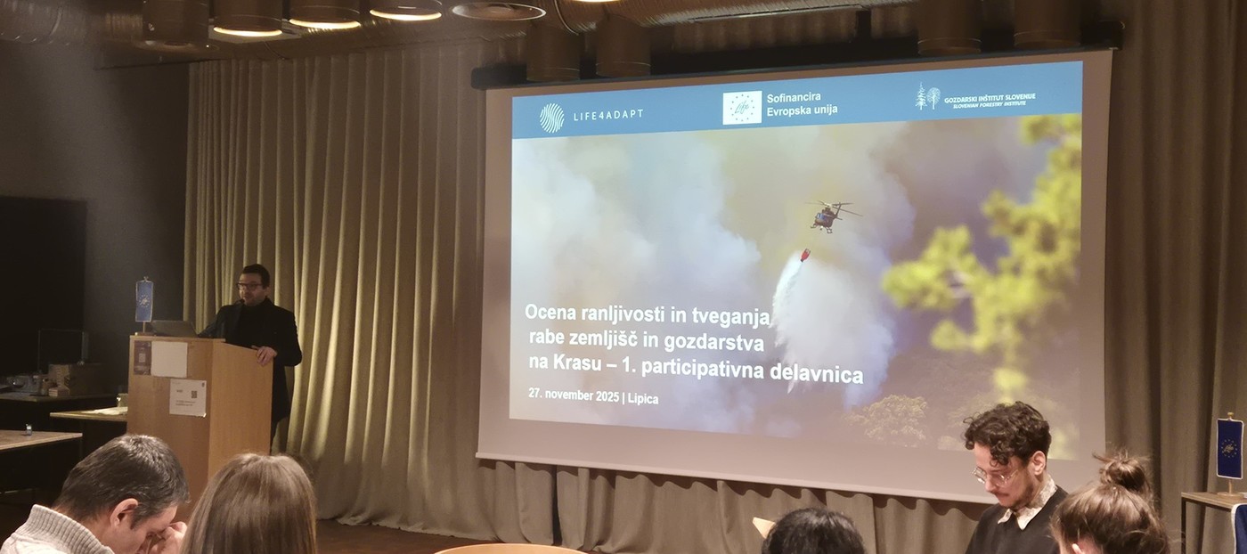 Začetek procesa ocene ranljivosti in tveganja rabe zemljišč in gozdarstva