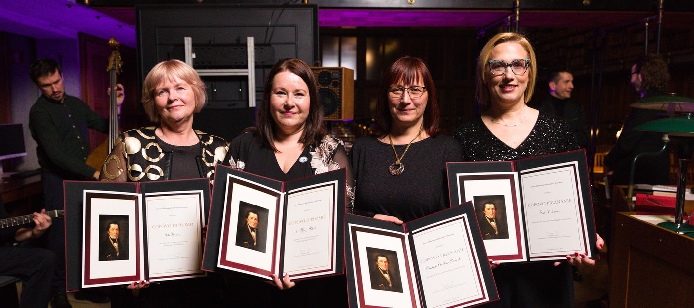 Dr. Maja Peteh je prejemnica Čopove diplome