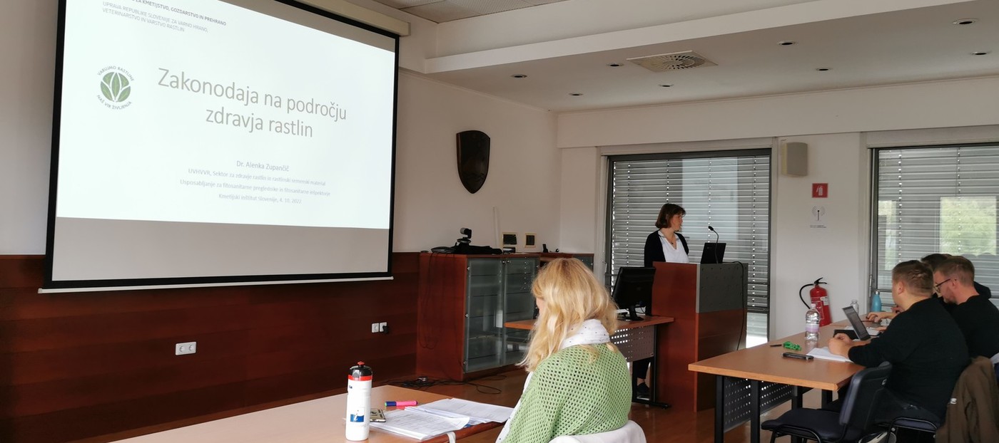 Usposabljanje s področja zdravstvenega varstva rastlin za gozdarje
