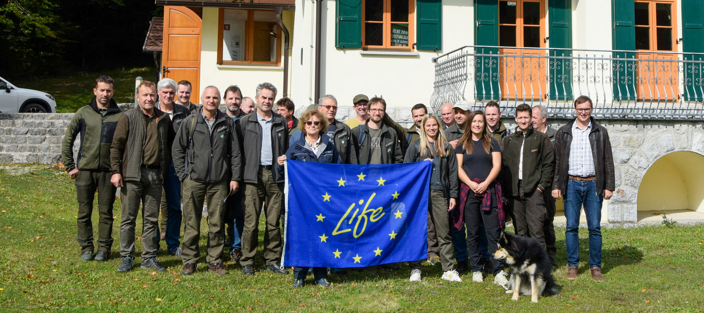 Delavnica projekta LIFE SySTEMiC za lovce, lovske načrtovalce in raziskovalce