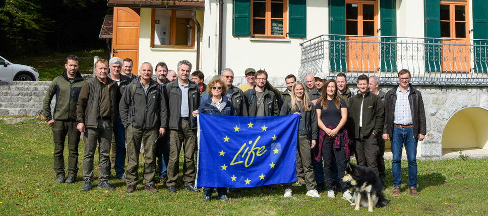 Delavnica projekta LIFE SySTEMiC za lovce, lovske načrtovalce in raziskovalce