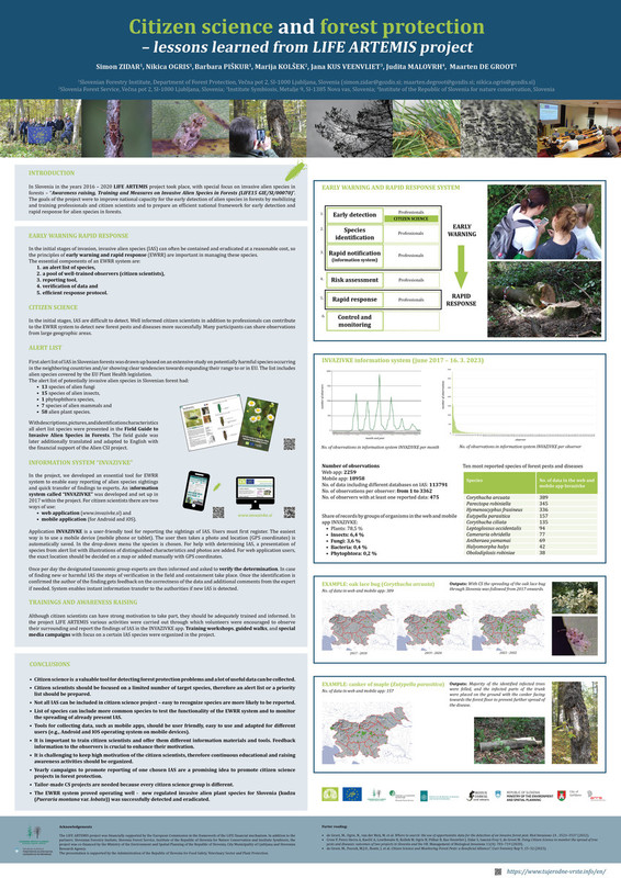Citizen science and forest protection – lessons learned from LIFE ARTEMIS project