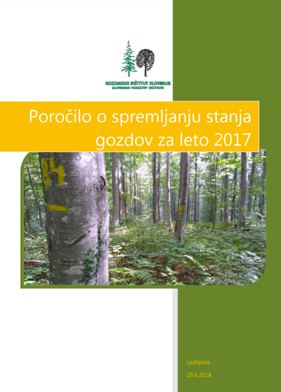 Poročilo o spremljanju stanja gozdov za leto 2017